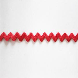 Quality Home Textile 100% Polyester 1.6cm Lace Ric Rac Ribbon wholesale