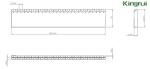 Large Volume Precision Straight Tooth Blade Packaging Knives in Stock