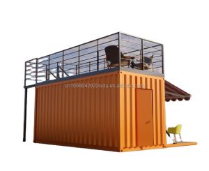 Quality Modified 20 Foot Prefab Shipping Container Ideal for Pop Up Coffee Shop Restaurant Mobile Container Bar Shop and Bathroom wholesale
