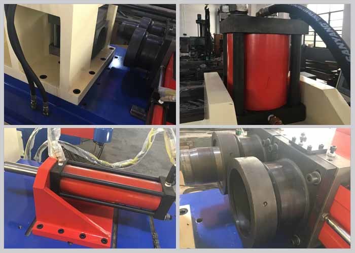 Human Operating Tube End Forming Equipment , Custom Pipe Forming Machine GD160