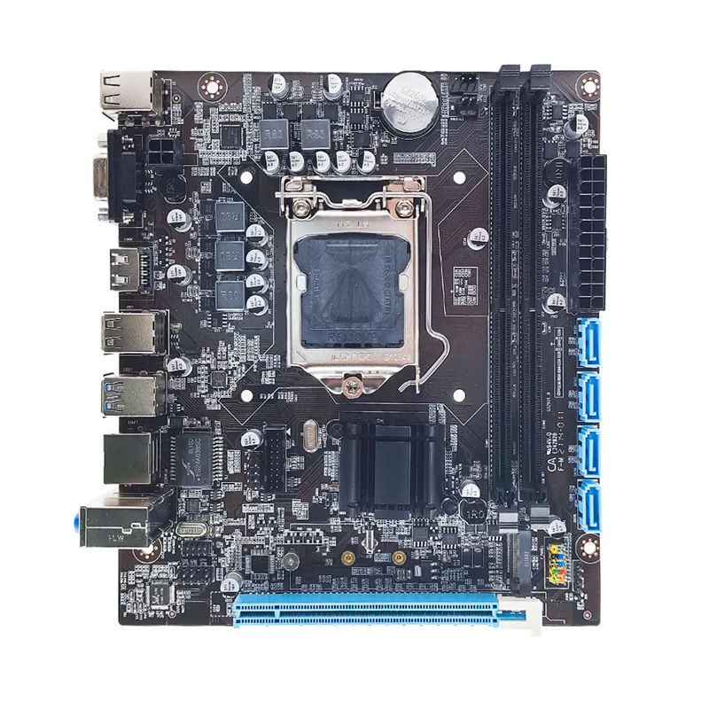Factory Wholesale H110 PC Motherboard LGA1151 Support i3 i5 i7 cpu Dual DDR3 Desktop Motherboard H110