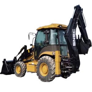 Quality Chinese 4x4 Wheel Drive Backhoe Excavator Loader 388 Backhoe Loader for Food Shop wholesale
