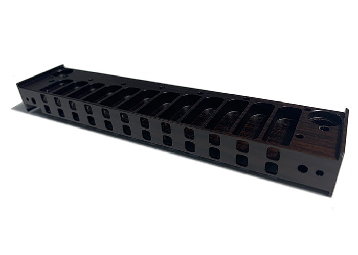 Plain Surface Ebony CNC Wood Parts For Containers
