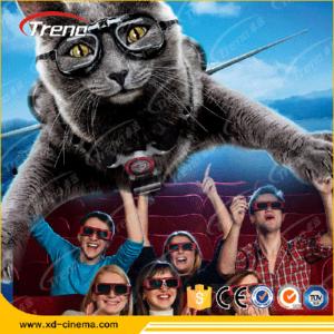 Quality 70 PCS 5D Movies Amusement Park Gun Shooting 7D Cinema Equipment With 6 DOF Electric Platform wholesale