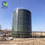 Dark Green Corrosion Resistance GFS Bolted Tank For Fire Suppression Water
