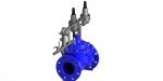 Nylon Reinforcement Diaphragm Surge Anticipating Valve With SS304 Pilot