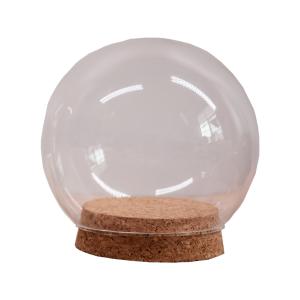 Quality ODM Small Glass Dome Glass Bottle Cork Base Moistureproof wholesale