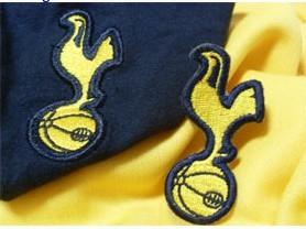 Quality Team Logo Embroidered Sports Patches , Fabric Football Team Badges wholesale