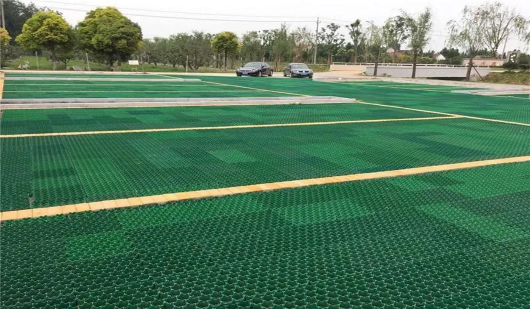High Quality HDPE Plastic Permeable Grass Grid Pavers Grass Grid Pavers Used in Parking Garden