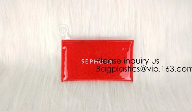 Colored PVC Film Bubble Bag/Special PVC k Bubble Bag/New Material Bubble Mailer With Zipper, bagease, bagplastics