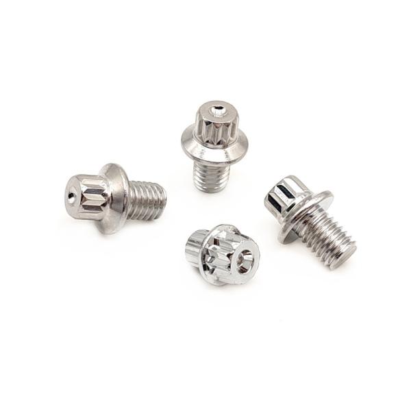 Custom Non Standard Flange Anti Theft Screws Stainless Steel Flower Anti Slip