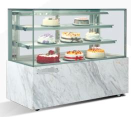 Stainless Steel Refrigeration Equipment With Glass Door Temperature Range 3℃ To