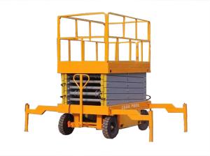 Quality 500kg Aerial Work Platform 2.2kw , Height 20 Meters Heavy Duty Lift Table wholesale