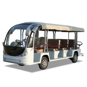 Quality Without Door Sightseeing Bus Electric 14 Seats Mini Bus Without Air Conditioner wholesale