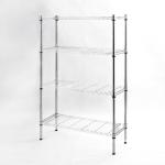 Office Modern 6 Tier Chrome Wire Shelving Metal Steel