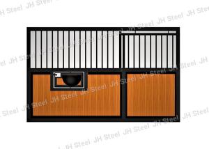 Quality Jinghua Galvanized Horse Stable with 20/25/32mm bamboo wood door wholesale