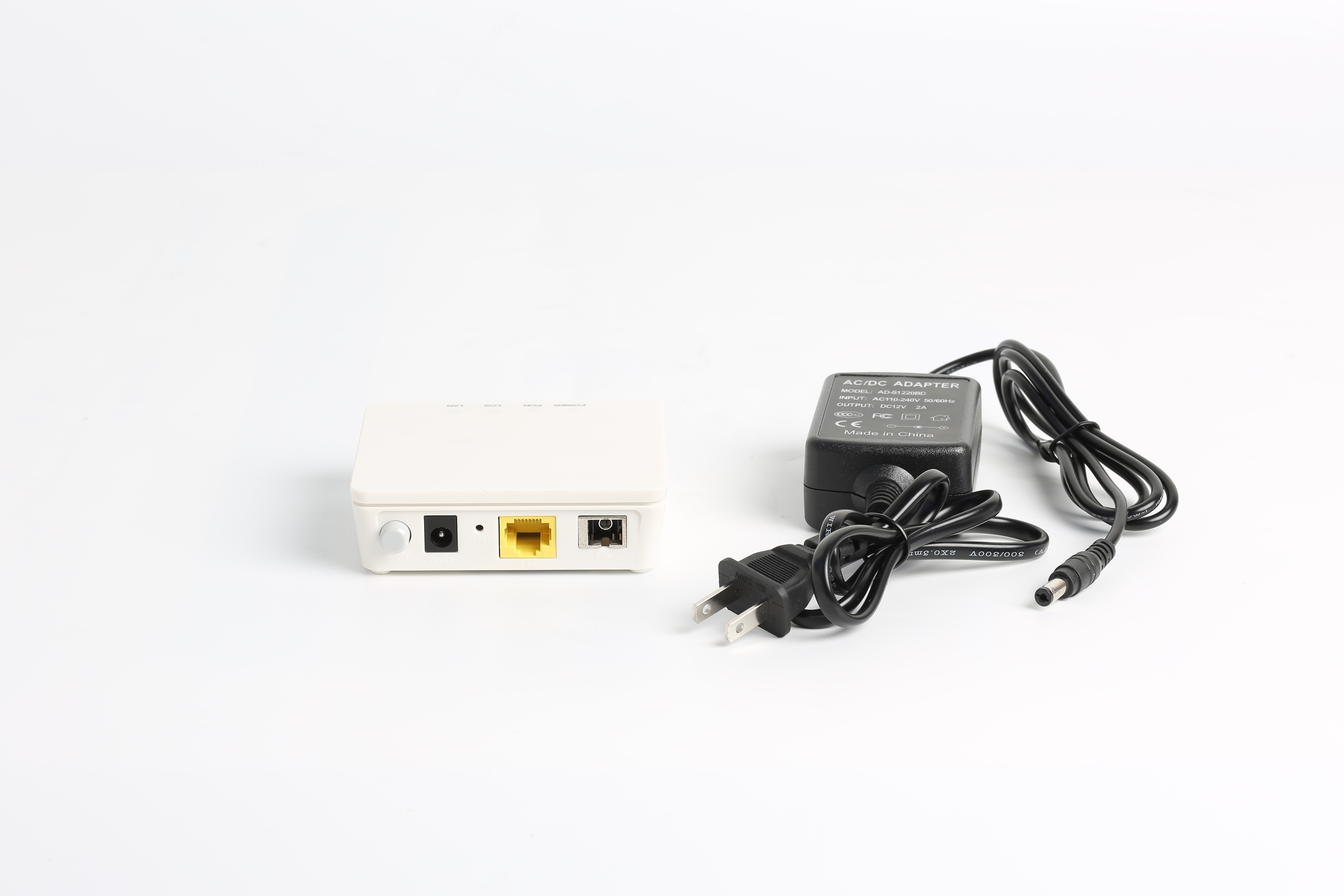 Hioso 1GE RJ45 1 PON Plastic DC12V EPON ONU Mini Onu TCP IP Compatible With Other Brand OLT
