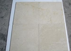 Quality Marble Cream Jura Beige Tiles , Marfil Large White Marble Tiles For Bathroom wholesale