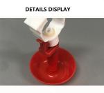 Quail Pvc Hen Water Feeder Chicken Drinkers Cups 10ml Min