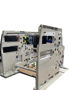 China 550m/min duplex slitter rewinder Horizontally moving on sale