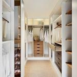 European Laminate Wardrobe Design Closet Durable Safe and Customizable for Villa