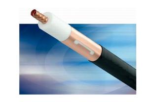Quality Corrugated Copper 7 / 8 Inches Leaky Feeder Radiating Cable , Coupling Leaky Cable for Tunnels wholesale