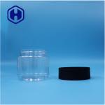 400ml Round Food Grade PET Plastic Jar For Food Butterfly Pea Lotus Seed Sago