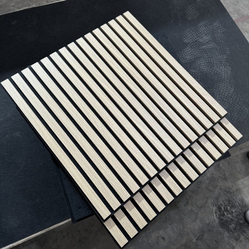 60*60cm Custom Fit Akupanel Wood Soundproof Panels Simple Installation For Acoustic Excellence