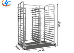 Quality RK Bakeware China Foodservice NSF Custom MIWI Oven Revent Oven Rack Stainless Steel Baking Tray Trolley wholesale