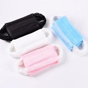 Quality Biodegradable Disposable Medical Mask Personal Use 3 Ply Non Woven Face Mask wholesale