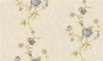 Fashion Deep Embossed Wallpaper , Bedroom Damask Wallpaper For Decoration