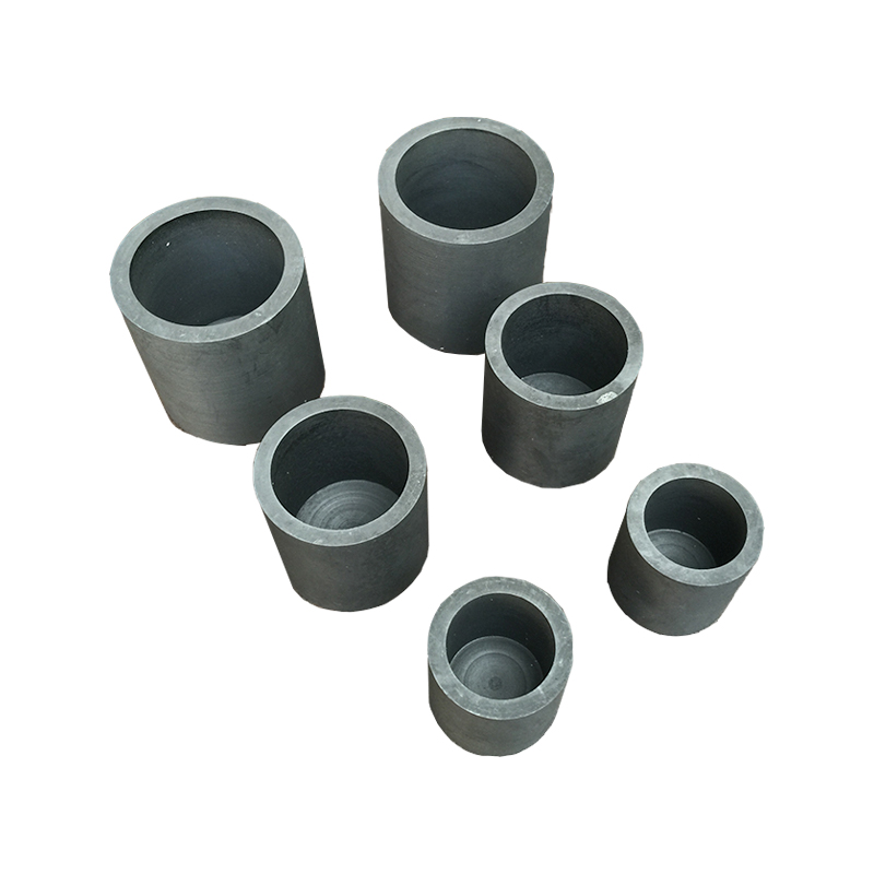 Customized Height Graphite Clay Crucible for High Temperature Metal Melting Process