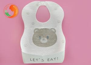 Quality Feeding Food Disposable Baby Bibs Cartoon Waterproof Food Catcher Bibs wholesale