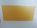 Plastic 5.4mm Yellow Beeswax Foundation Sheets