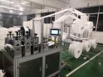 Semi Automatic Face Mask Production Line , Nonwoven Disposable Face Making