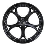 Gloss Black Three Piece Forged Wheels 5X120 20 Inch 3 Piece Rims