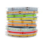 Dimmable LED COB Strip Light High Density Flexible Single Color