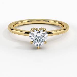 Quality Secret Halo Diamond Elegant Engagement Ring Features Hidden Halo wholesale