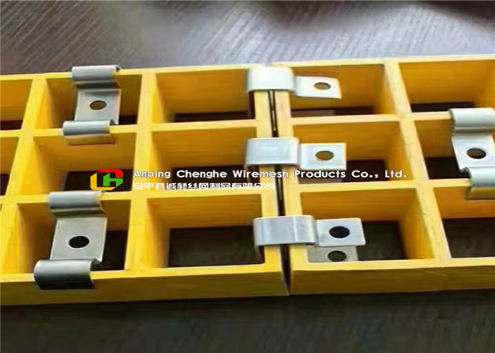 Plain Welded Steel Bar Grating Closed End 6m Length For Municipal Subgrade