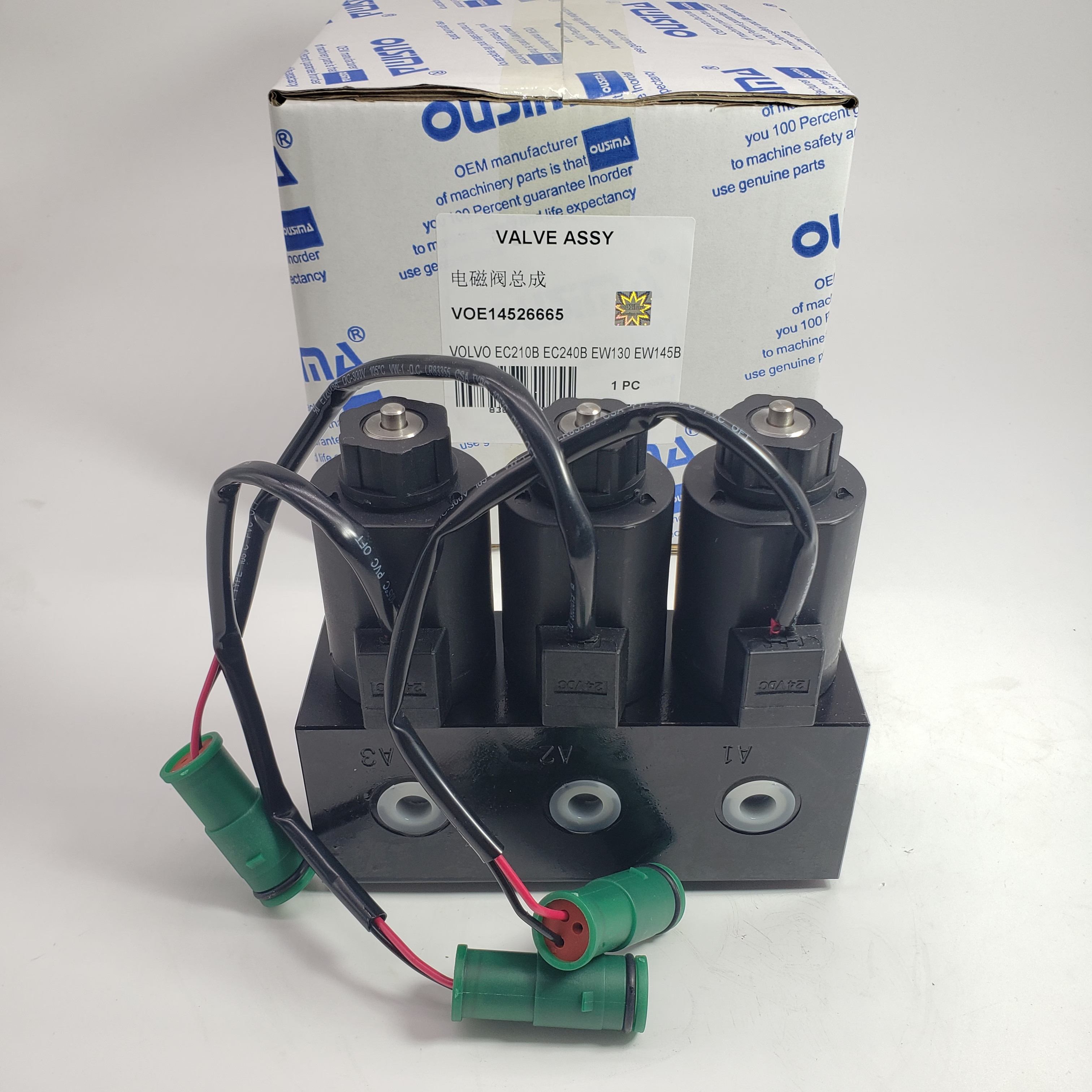 Solenoid Valve Assembly 14526665 VOE14526665 For VOLVO EC135B EC140B EC160B
