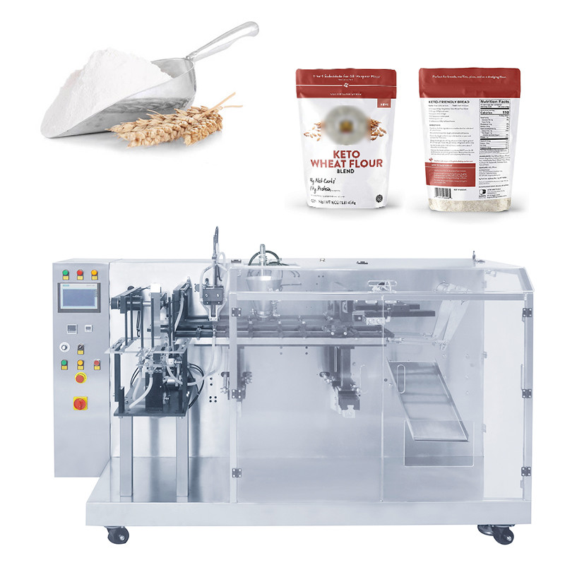 Horizontal Pouch Packing Machine Premade Powder Horizontal Bagging Machine 380V