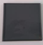Apartment Tinted Tempered Glass Panels Nano Coated High Polished Edges