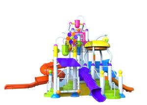 Quality Water Park Commercial Splash Pads Fit Spray Zone Making Fun For People wholesale