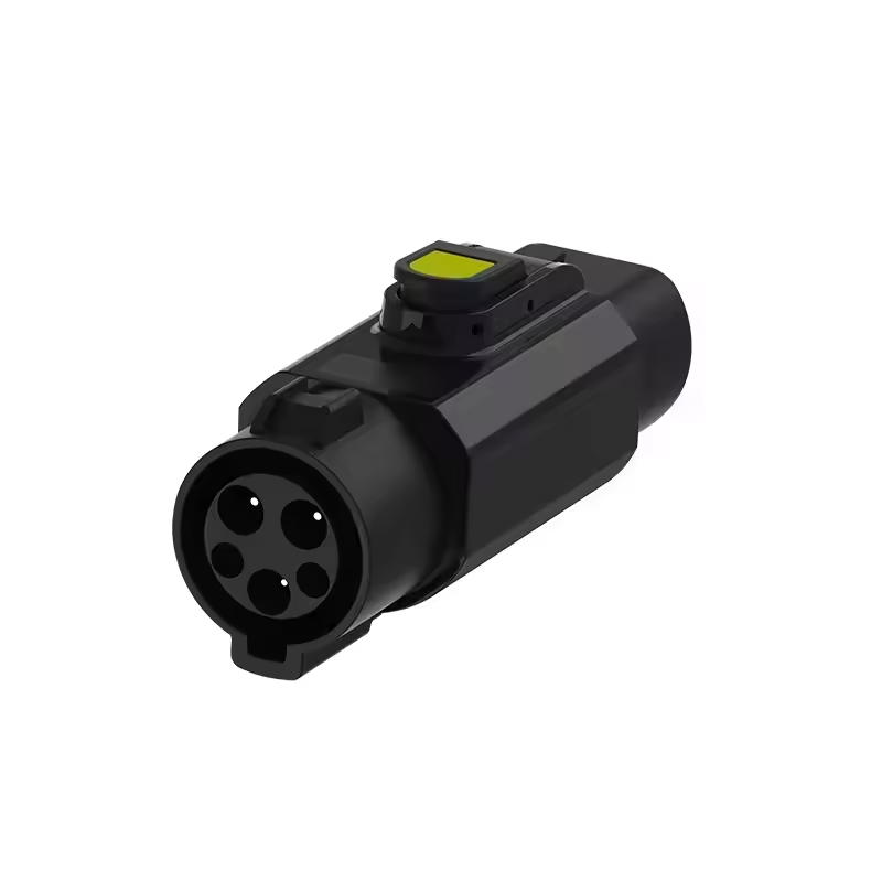 Rated voltage 220V Black NACS Condition 7KW 32A Tesla EV Charging Adapter for Type2 Inlet Electric Vehicles tesla
