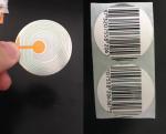 EAS rf retail eas security soft label soft tag 8.2mhz sticker to protect goods