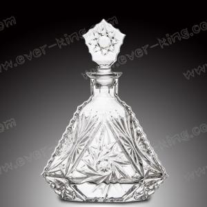 Quality Transparent Luxury Spirits Tequila Square Bottle wholesale