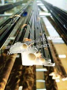 Quality Plastic PVC artificilal marble profiles lines extrusion and hot stamping machine wholesale
