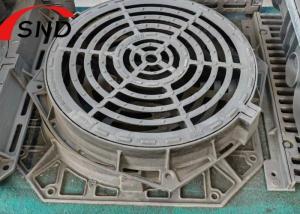 Quality High Strength Ductile Iron Grate Gully Spray Paint For Sewer Outlets 20kg To 30 Kg wholesale