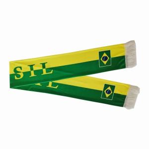 Quality Custom Flag Scarfs 100D Polyester Digital Printing Football Scarfs wholesale