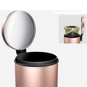 Quality 5L Stainless Steel Bathroom Trash Can wholesale